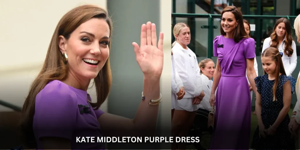 kate middleton purple dress