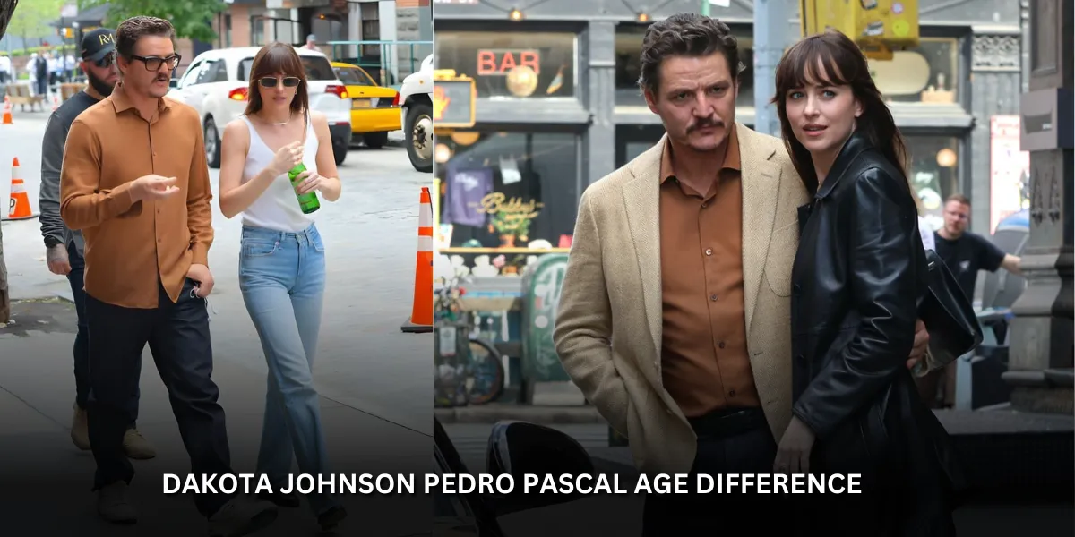 dakota johnson pedro pascal age difference